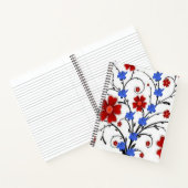 Carnet spiral floral (Intérieur)