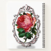 Carnet spiral floral (Dos)