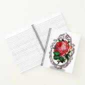 Carnet spiral floral (Intérieur)