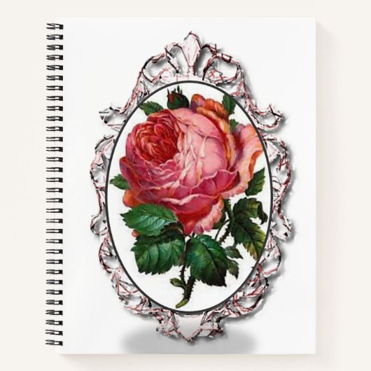 Carnet spiral floral (Devant)