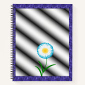Carnet spiral floral (Devant)
