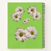 Carnet spiral floral (Dos)