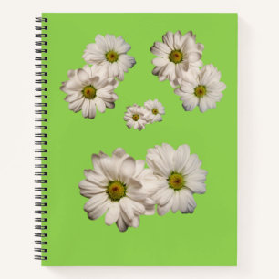 Carnet spiral floral