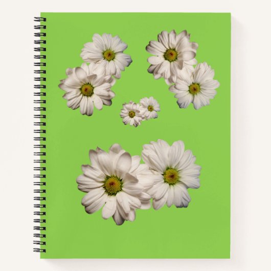 Carnet spiral floral (Devant)