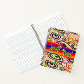 Carnet spiral floral (Intérieur)