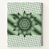 Carnet spiral floral (Dos)