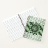 Carnet spiral floral (Intérieur)