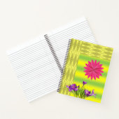Carnet spiral floral (Intérieur)