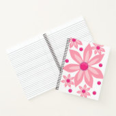 Carnet spiral floral (Intérieur)