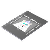 Carnet Spiral Fluffy White Cat (Côté gauche)