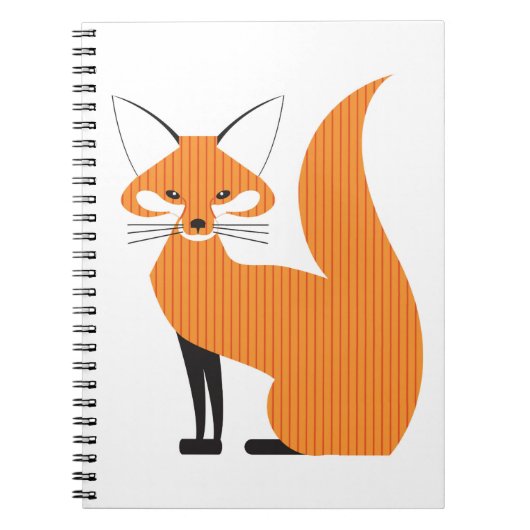 Carnet Spiral Fox (Devant)