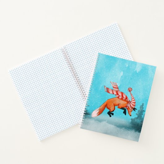 Carnet Spiral Fox (Intérieur)