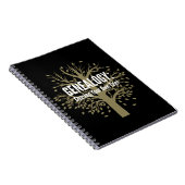 Carnet spiral généalogique (noir) (Côté Droit)