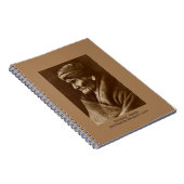 Carnet spiral Geronimo par Edward S. Curtis (Côté Droit)