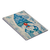 Carnet Spiral Gnome Frosté (Côté Droit)