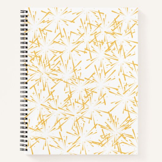 Carnet Spiral Golden Sparks (Devant)