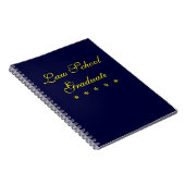 Carnet Spiral Gradué de l'école de droit (Côté Droit)