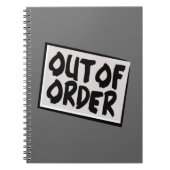 Carnet Spiral Hors Commande (Devant)