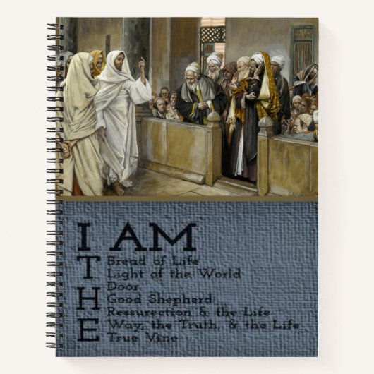 Carnet Spiral Jésus Christ (Devant)