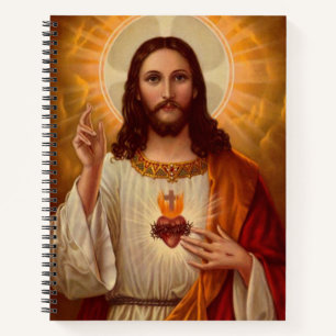 Carnet Spiral Jésus Christ