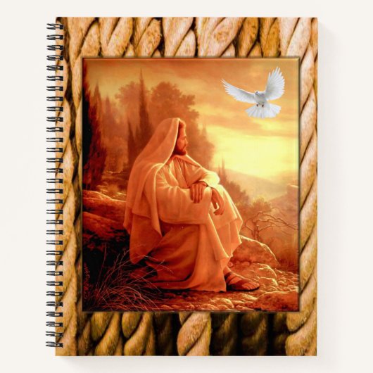 Carnet Spiral Jésus Christ (Devant)