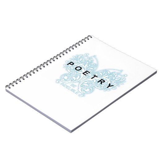 Carnet Spiral - Journal de poésie (Côté gauche)