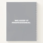 Carnet spiral Kean MGC Design Studio (Dos)