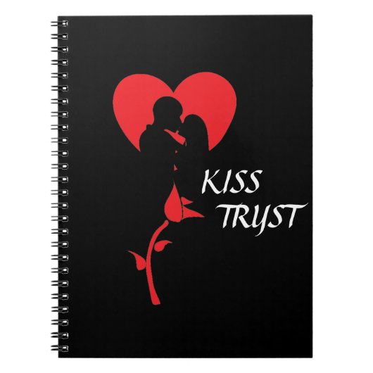 Carnet SPIRAL KISS TRYST (Devant)