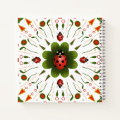Carnet Spiral Ladybug 8,5" X 8,5" (Dos)