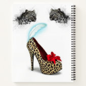 Carnet spiral Leopard Talons (Dos)