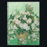 Carnet Spiral Les Roses de Van Gogh<br><div class="desc">Impression des Roses de Van Gogh</div>