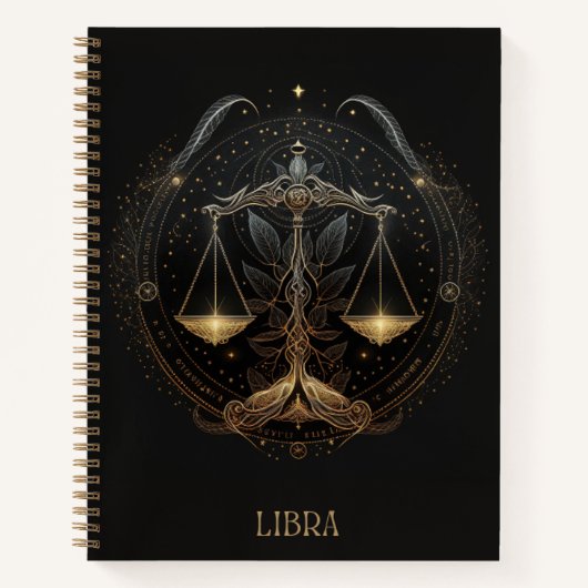 Carnet Spiral Libra (Devant)