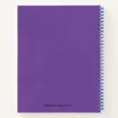 Carnet Spiral Lofty Weasel (Violet) (Dos)