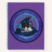 Carnet Spiral Lofty Weasel (Violet) (Devant)