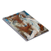 Carnet spiral loup (Côté Droit)