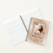 Carnet Spiral Mariage Photo Personnalisé (Intérieur)