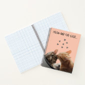 Carnet Spiral, Meow et Fourrure (Intérieur)