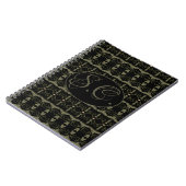 Carnet spiral monographique personnalisé (Côté gauche)