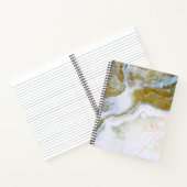 Carnet spiral Motif en pierre naturelle (Intérieur)