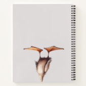 Carnet spiral mou pourpre (Dos)