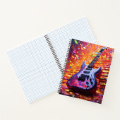 Carnet Spiral Musique - Design et Durable (Intérieur)