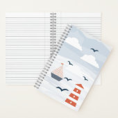 Carnet spiral Nautique (À l'intérieur)