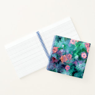 Carnet spiral Nigella Design floral