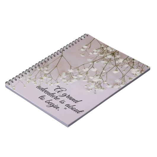 Carnet spiral note (Côté gauche)