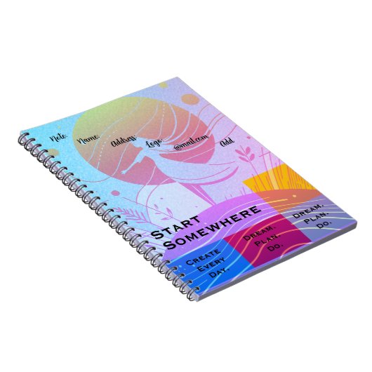 Carnet Spiral Notebook (Côté Droit)