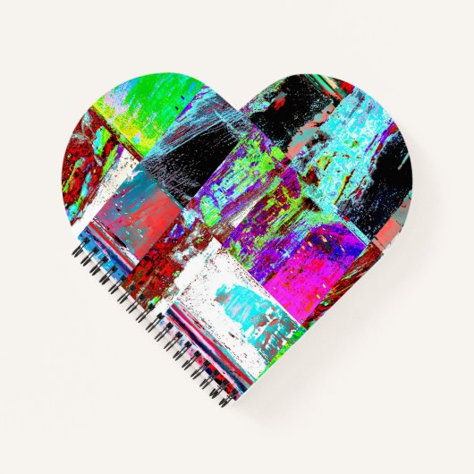 Carnet Spiral Notebook – Abstract Grid (Devant)