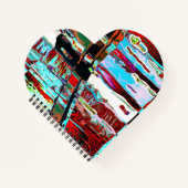 Carnet Spiral Notebook – Collapse Reflection Abstract (Devant)