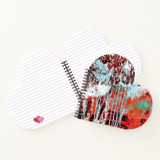 Carnet Spiral Notebook – Corrosion Pulse (Intérieur)