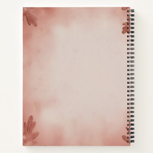 Carnet Spiral Notebook Cozy Notes" Autumn Vibes Deluxe Sp (Dos)