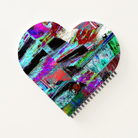 Carnet Spiral Notebook – Neon Pulse (Dos)